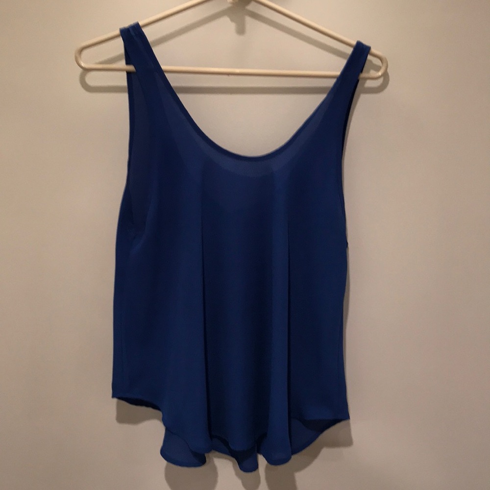 Lush royal blue tank